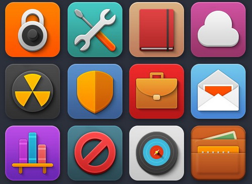 Colorful Playful Softies Icons