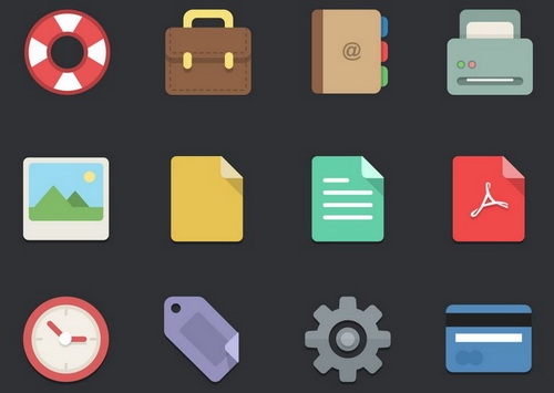 Flat Designer Icons