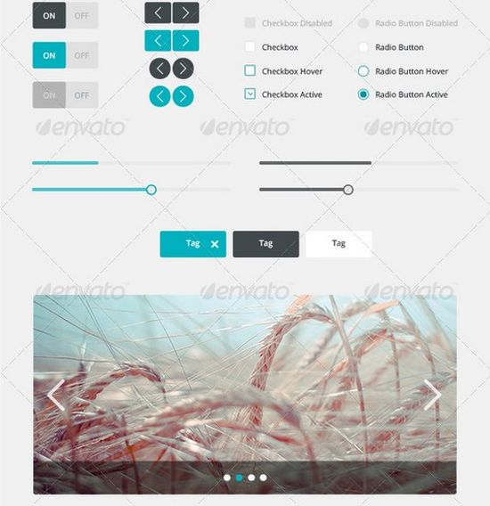 Clean Web UI Kit