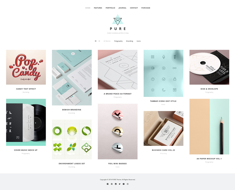 Free Pure WordPress Theme