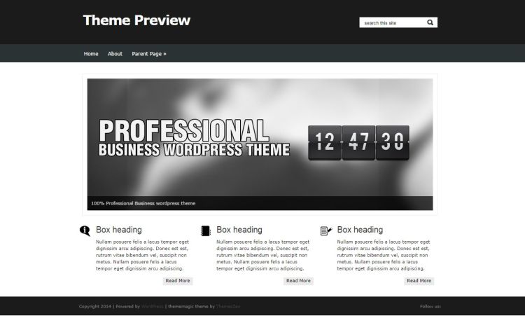 Thememagic WordPress Theme