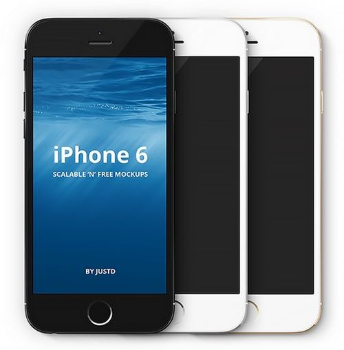 iPhone Scalable Mockups