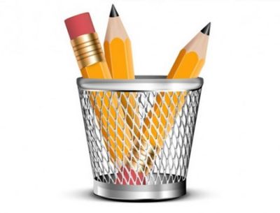 Pencils in a Pencil Holder Icon