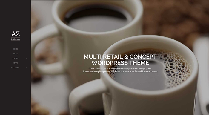 AZ Multi Retail & Concept WordPress Theme