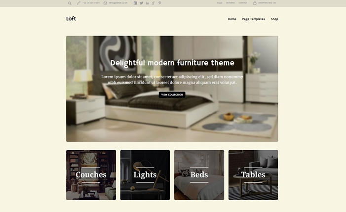 Loft Multi-Purpose WooCommerce Theme