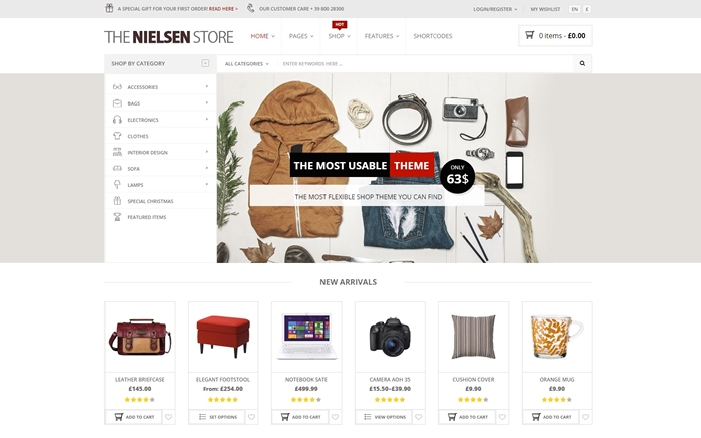 Nielsen Ultimate eCommerce Theme