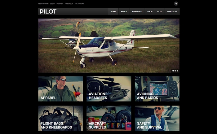 Pilot Shop WooCommerce Theme