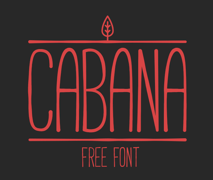 cabana free font