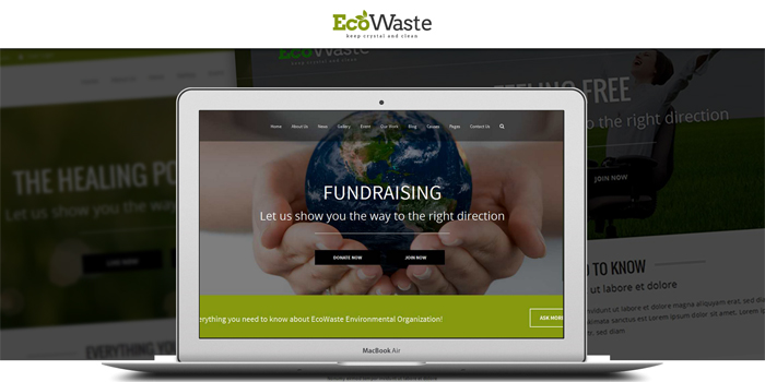 ecowaste environmental html template