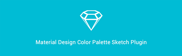 free material design color palette sketch plugin
