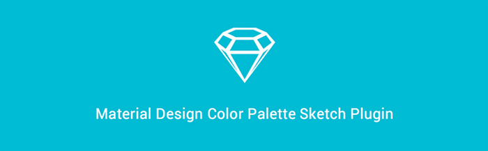 free material design color palette sketch plugin